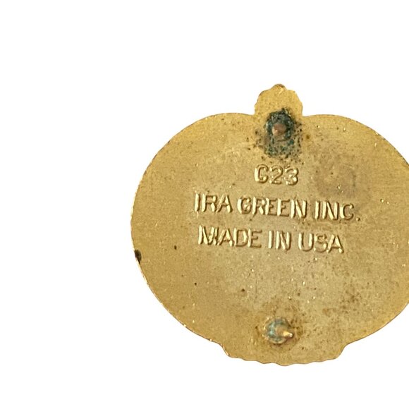 US Army Drill instructor pin bags green gold enamel pin This we'll defend - Picture 5 of 5